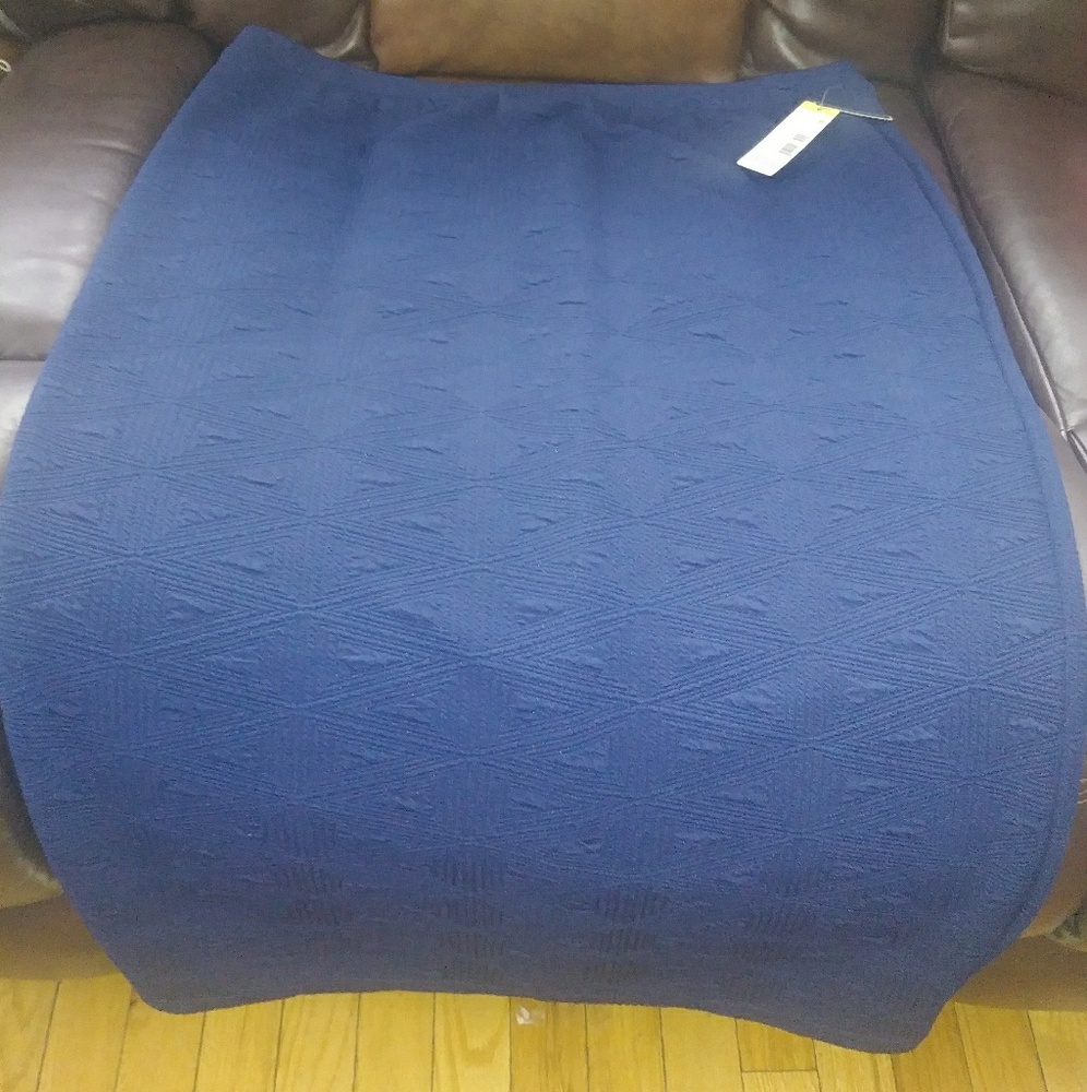 Brand New Navy Blue Skirt XL